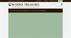 Desktop Screenshot of buddhatreasures.com